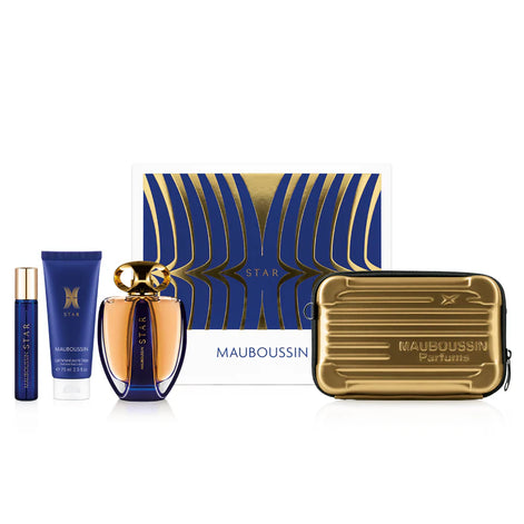 COFFRET PRESTIGE - MAUBOUSSIN STAR Femme 90 ml + 75 ml + 20 ml