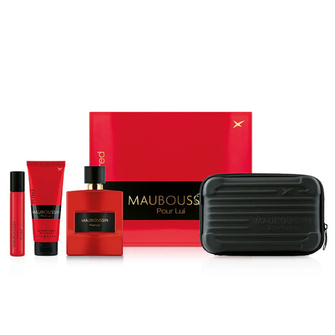 COFFRET PRESTIGE - MAUBOUSSIN POUR LUI IN RED