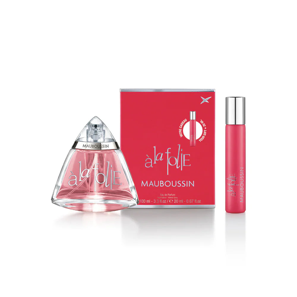 À LA FOLIE – Coffret Travel Edition MAUBOUSSIN 100ML + 20ML