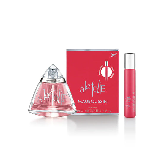 À LA FOLIE – Coffret Travel Edition MAUBOUSSIN 100ML + 20ML