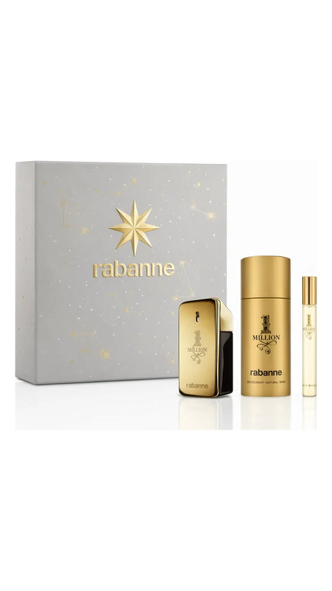 COFFRET 1 million EAU DE TOILETTE 50ml + Mini 10ml + Des 150ml pour homme