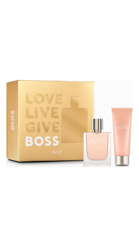 Coffret Boss Alive Love Live Give