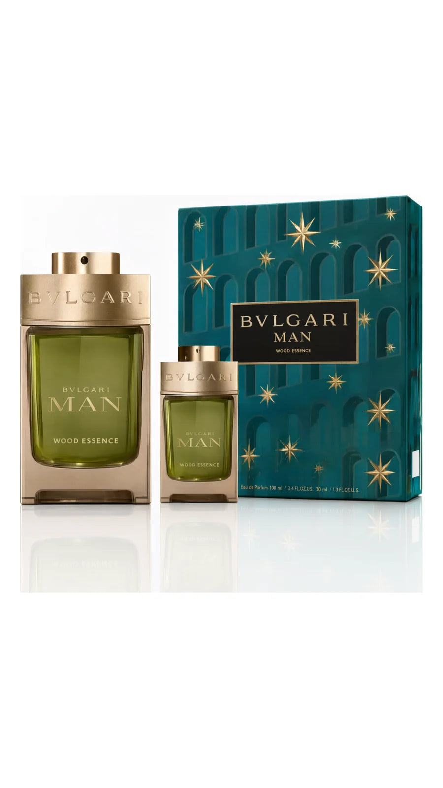 COFFRET BVLGARI MAN WOOD ESSENCE EDP 100ML