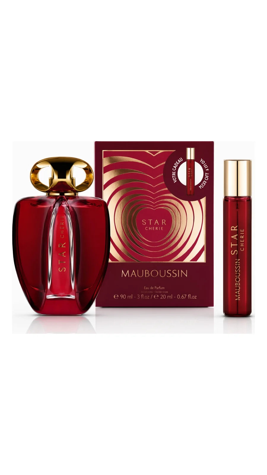 MAUBOUSSIN STAR CHÉRIE AVEC SPREY EAU DE PARFUM 100 ML