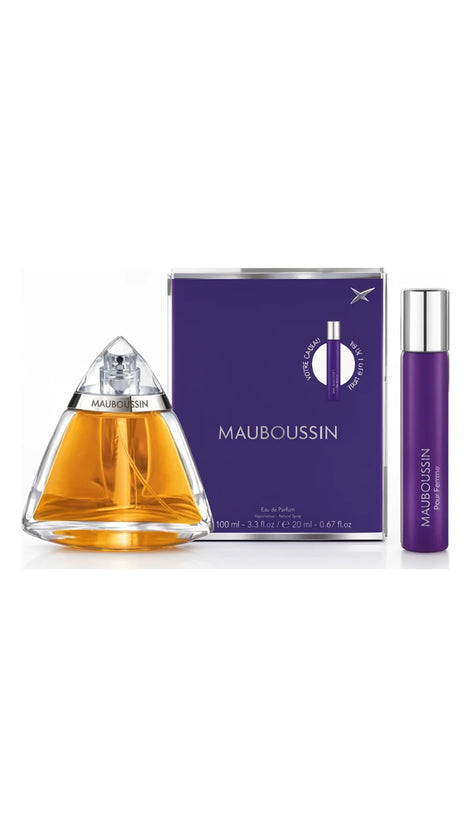 MAUBOUSSIN UN PRÉCIEUX ÉCLAT DE FÉMINITÉ AVEC SPRAY EAU DE PARFUM 90 ML